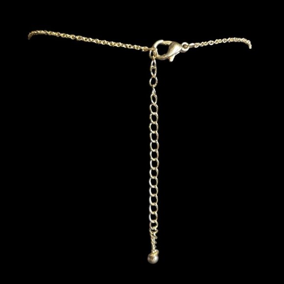 Heart Charm Necklace And Red Triple Heart Drop Earrings Set Trendy Valentine - Picture 7 of 9